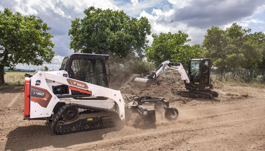 NEW STAGE V TELEHANDLERS AND TRACK LOADERS FROM BOBCAT